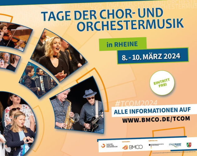 Tage der Chor und Orchestermusik 2023 in Rheine